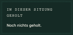 Eine mitgenommene Kopie, mit ihrem echten Dateinamen auf den Zettel gestempelt