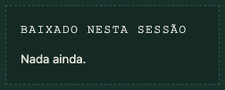 Uma cópia levada, carimbada na ficha com o nome de arquivo real