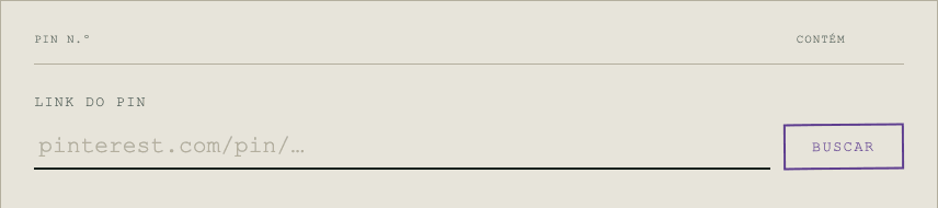 O campo Contém mostrando o que o pin guarda de verdade